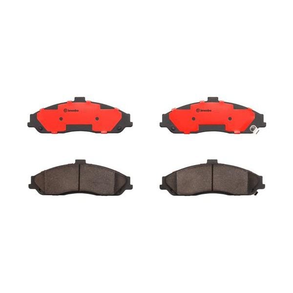 Brembo P10052N NAO Series Premium Ceramic Brake Pad Set Front