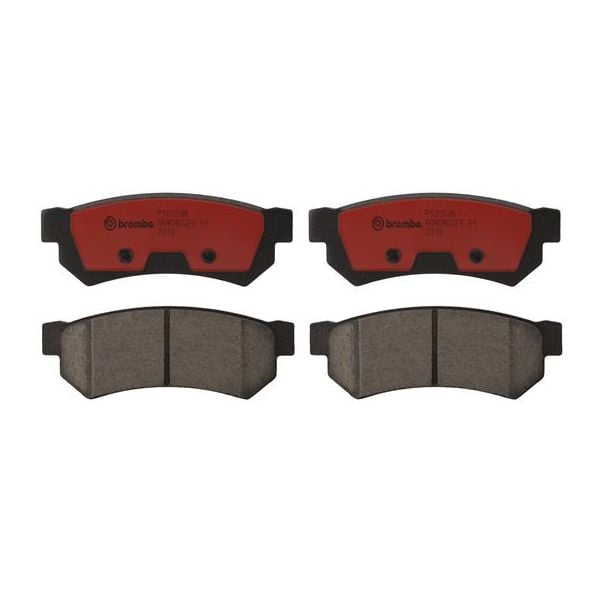 Brembo P10053N NAO Series Premium Ceramic Brake Pad Set Rear
