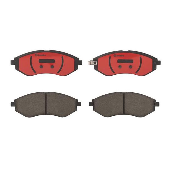 Brembo P10057N NAO Series Premium Ceramic Brake Pad Set Front