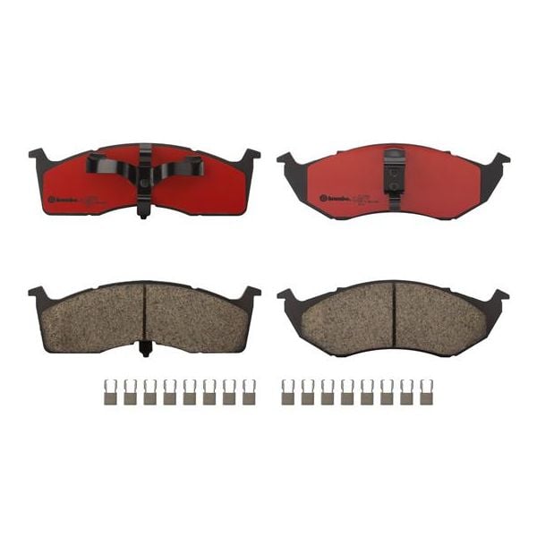 Brembo P11008N NAO Series Premium Ceramic Brake Pad Set Front