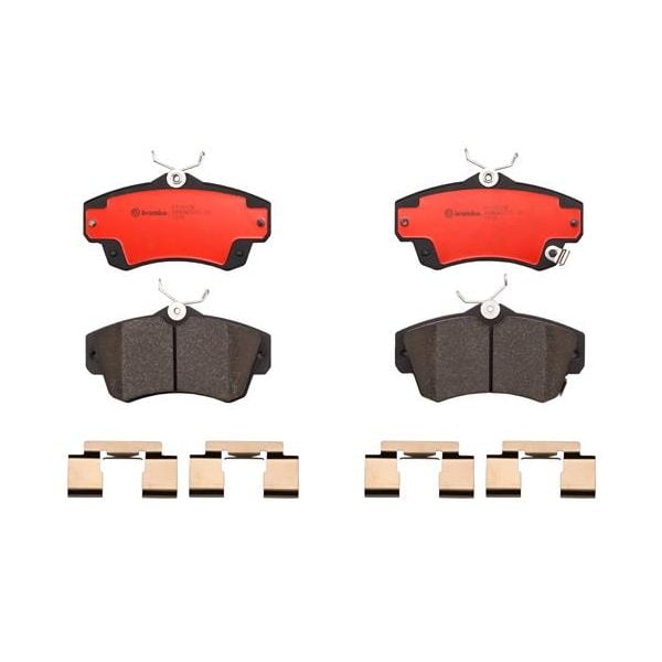 Brembo P11012N NAO Series Premium Ceramic Brake Pad Set Front