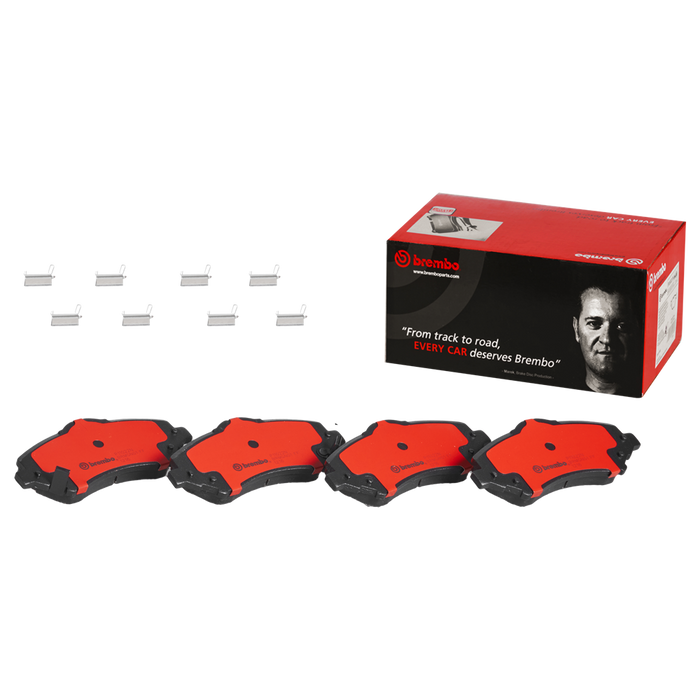 Brembo P11022N Ceramic NAO Series Brake Pads