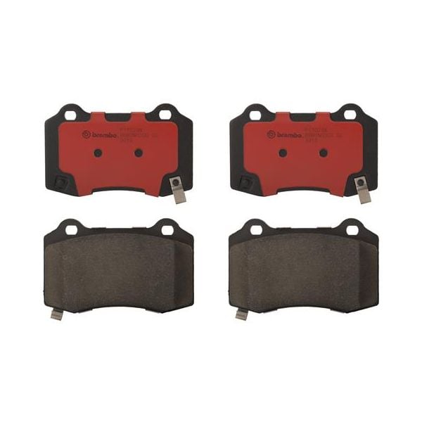 Brembo P11024N NAO Series Premium Ceramic Brake Pad Set Rear