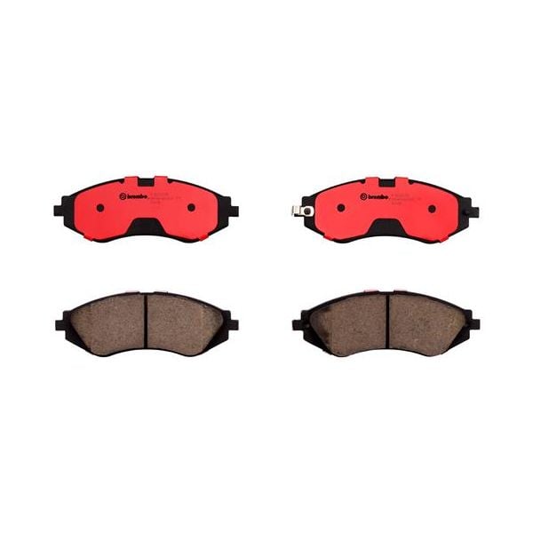 Brembo P15002N NAO Series Premium Ceramic Brake Pad Set Front