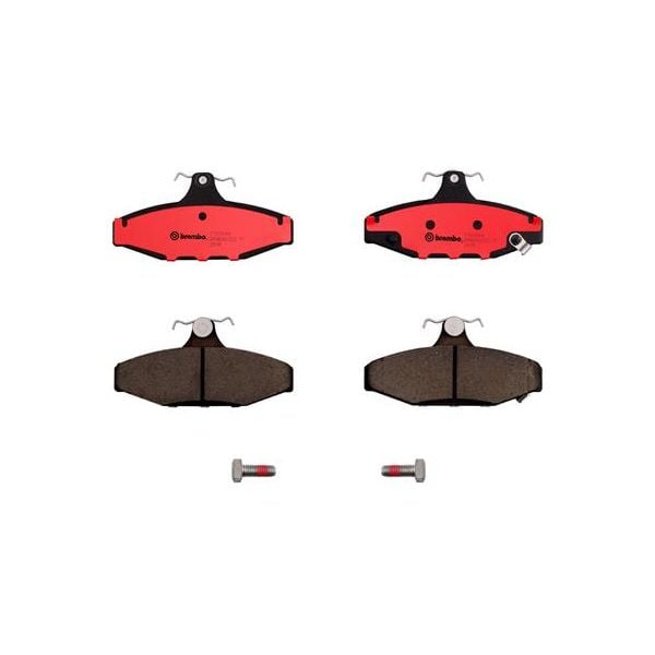 Brembo P15004N NAO Series Premium Ceramic Brake Pad Set Rear