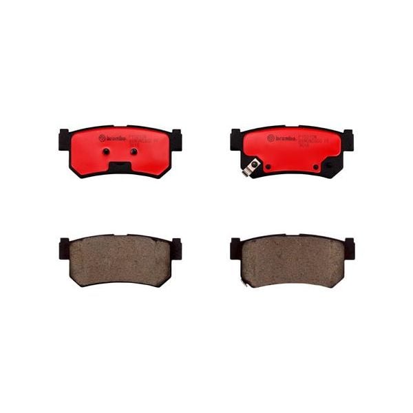 Brembo P15010N NAO Series Premium Ceramic Brake Pad Set Rear