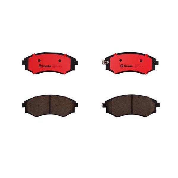 Brembo P15011N NAO Series Premium Ceramic Brake Pad Set Front