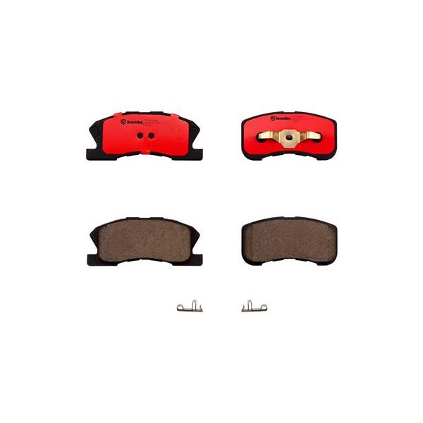 Brembo P16008N NAO Series Premium Ceramic Brake Pad Set Front