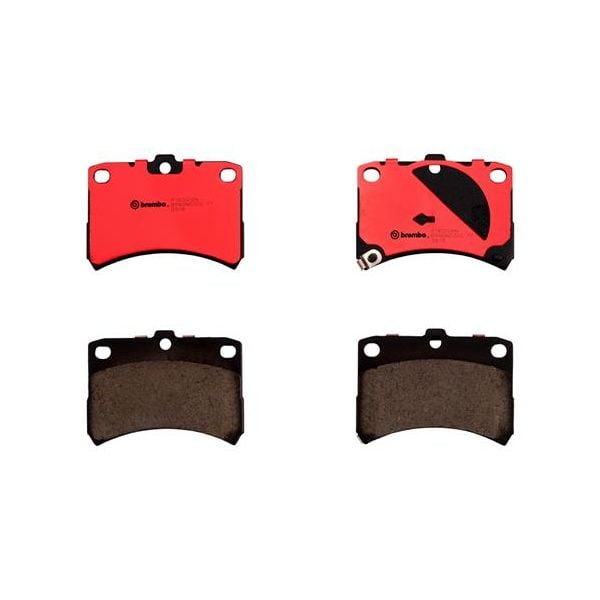Brembo P16009N NAO Series Premium Ceramic Brake Pad Set Front