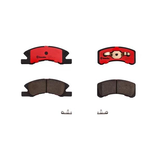 Brembo P16011N NAO Series Premium Ceramic Brake Pad Set Front