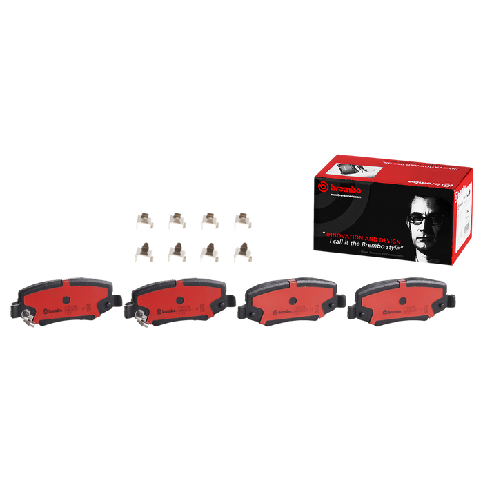 Brembo P18024N Ceramic NAO Series Brake Pads