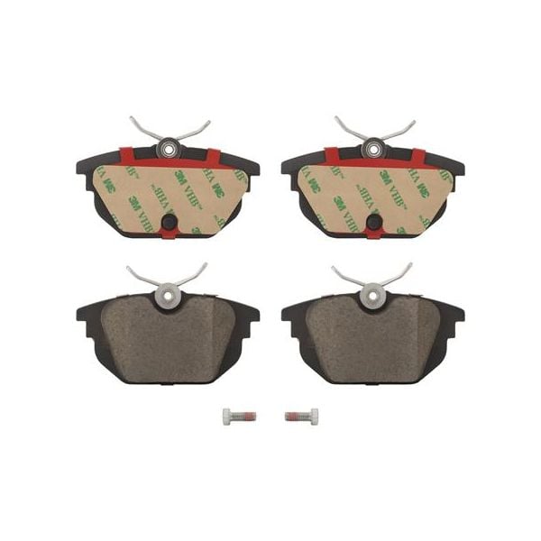 Brembo P23026N NAO Series Premium Ceramic Brake Pad Set Rear