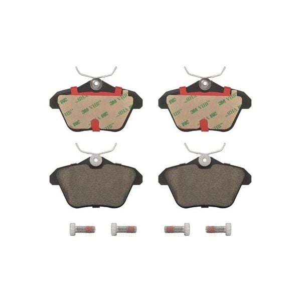 Brembo P23067N NAO Series Premium Ceramic Brake Pad Set Rear