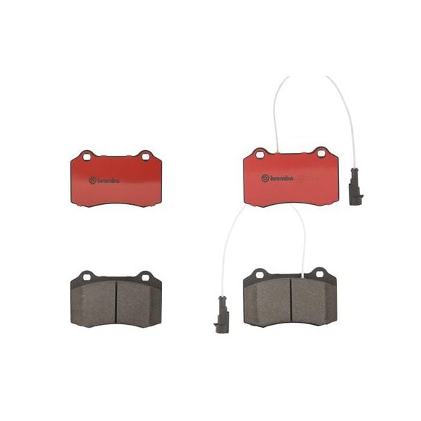 Brembo P23074N NAO Series Premium Ceramic Brake Pad Set Front