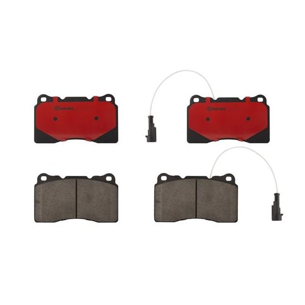 Brembo P23078N NAO Series Premium Ceramic Brake Pad Set Front