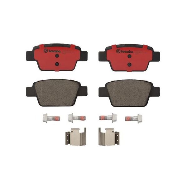 Brembo P23080N NAO Series Premium Ceramic Brake Pad Set Rear
