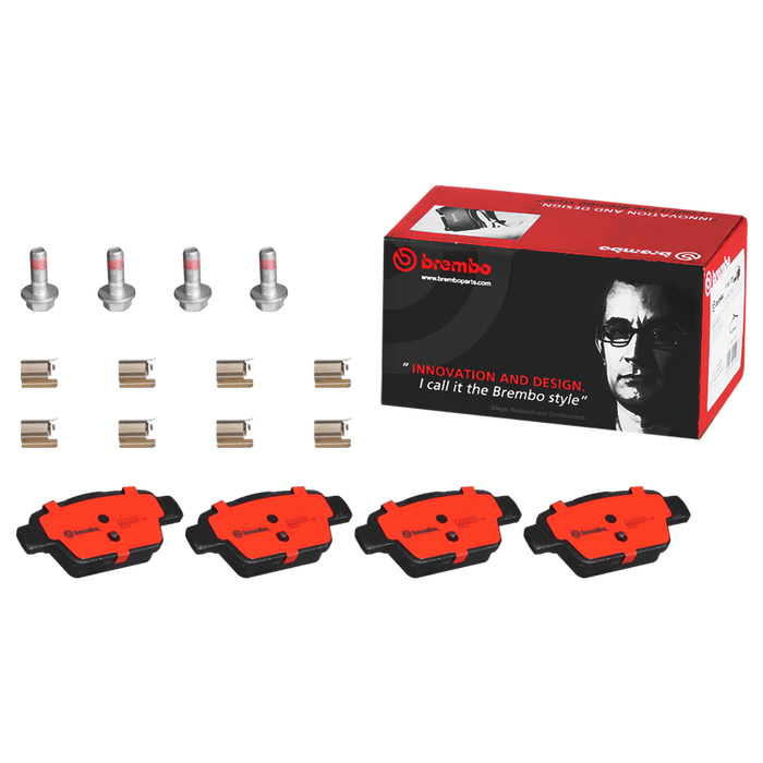 Brembo P23080N Ceramic NAO Series Brake Pads