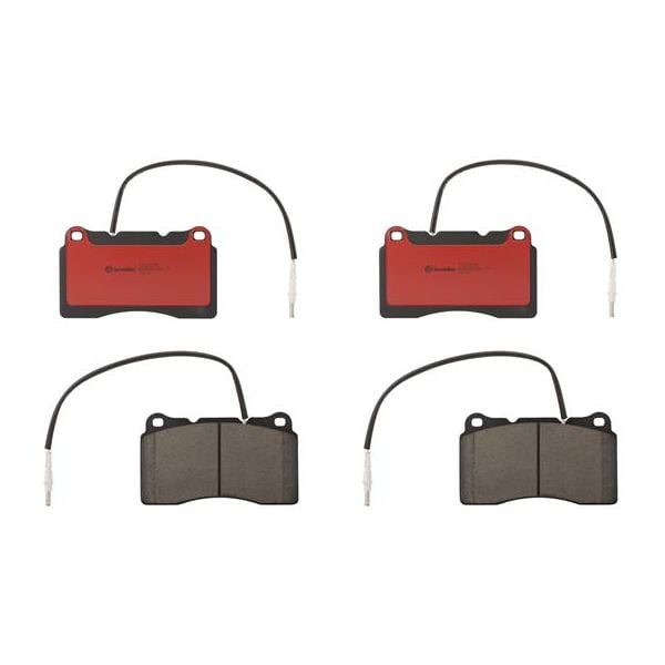 Brembo P23082N NAO Series Premium Ceramic Brake Pad Set Front