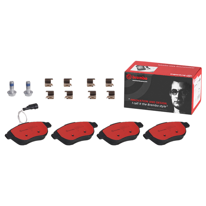 Brembo P23087N Ceramic NAO Series Brake Pads