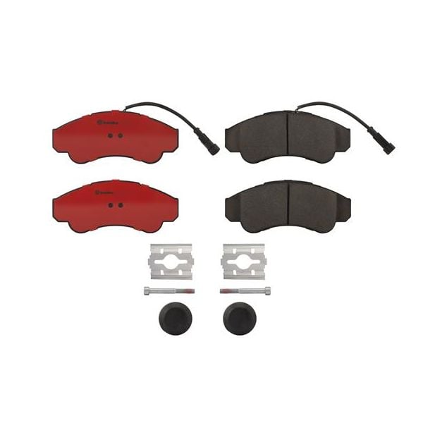 Brembo P23092N NAO Series Premium Ceramic Brake Pad Set Front