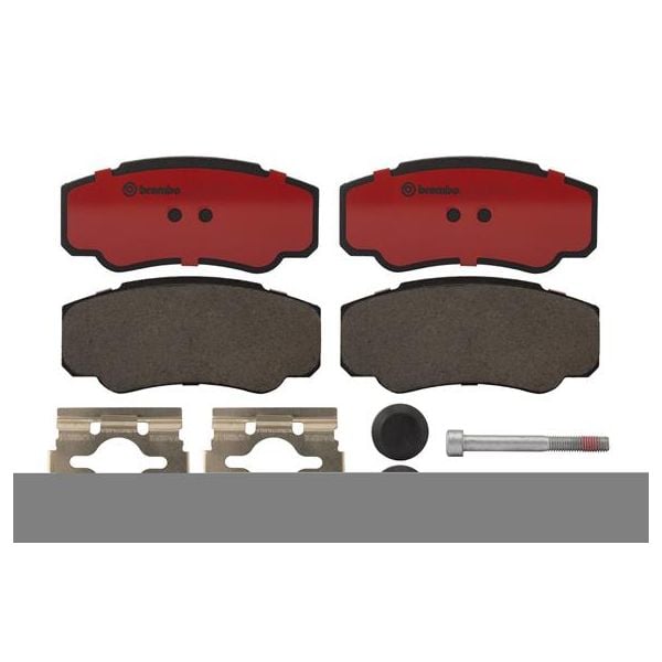 Brembo P23093N NAO Series Premium Ceramic Brake Pad Set Rear