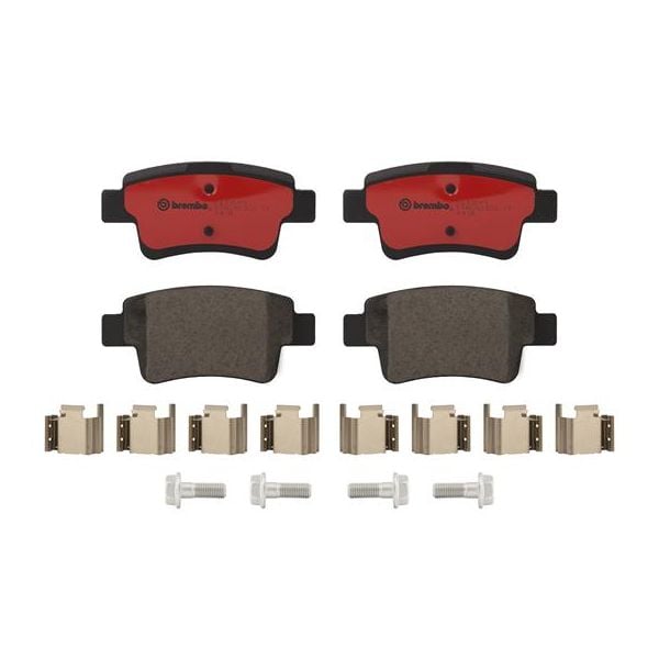 Brembo P23104N NAO Series Premium Ceramic Brake Pad Set Rear