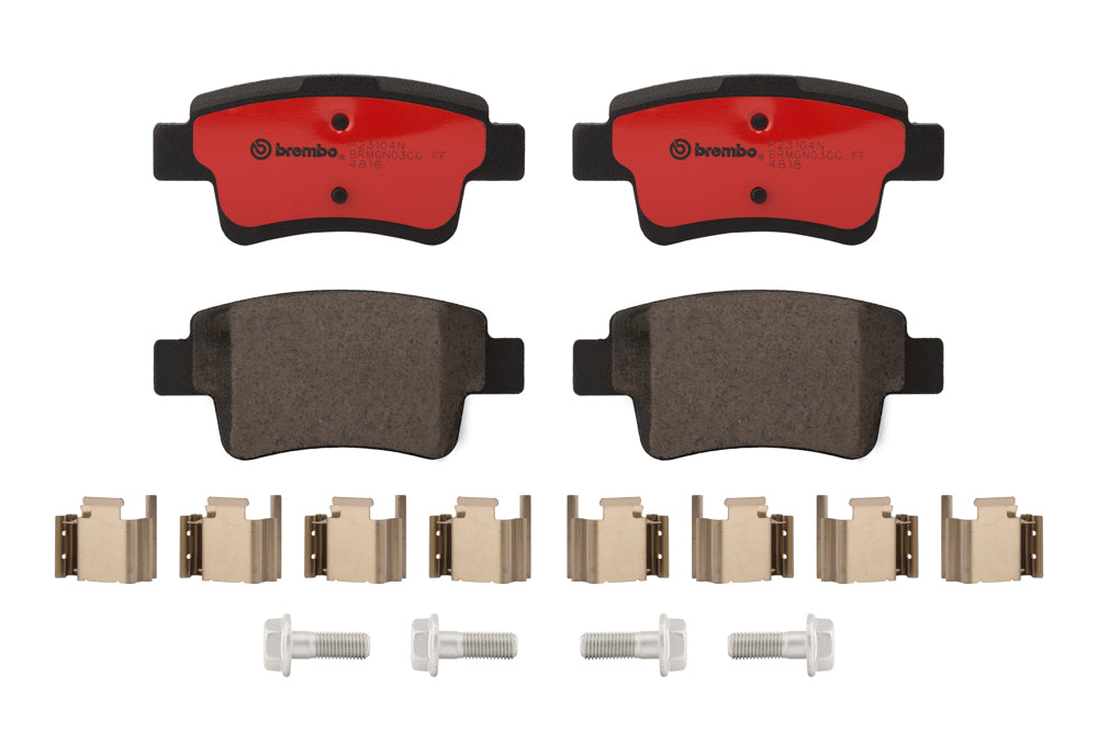 Brembo P23104N Ceramic NAO Series Brake Pads