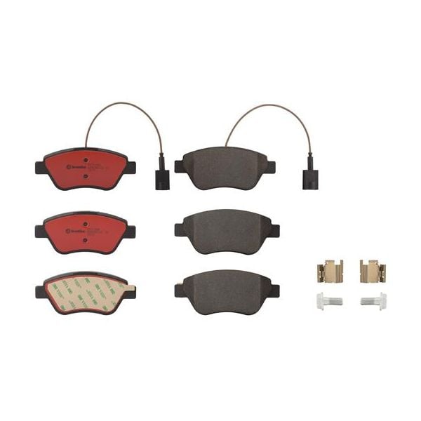 Brembo P23108N NAO Series Premium Ceramic Brake Pad Set Front