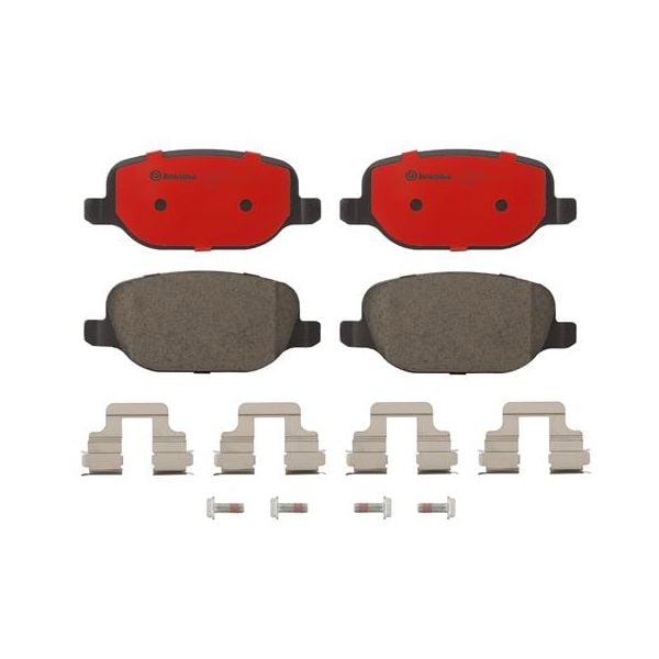 Brembo P23109N NAO Series Premium Ceramic Brake Pad Set Rear