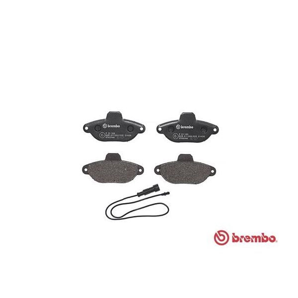 Brembo P23160 Original Replacement LOW-MET Brake Pad Set