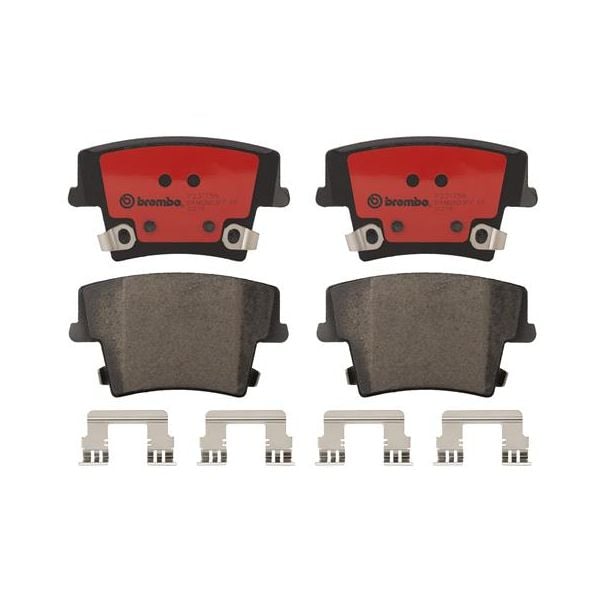 Brembo P23175N NAO Series Premium Ceramic Brake Pad Set Rear