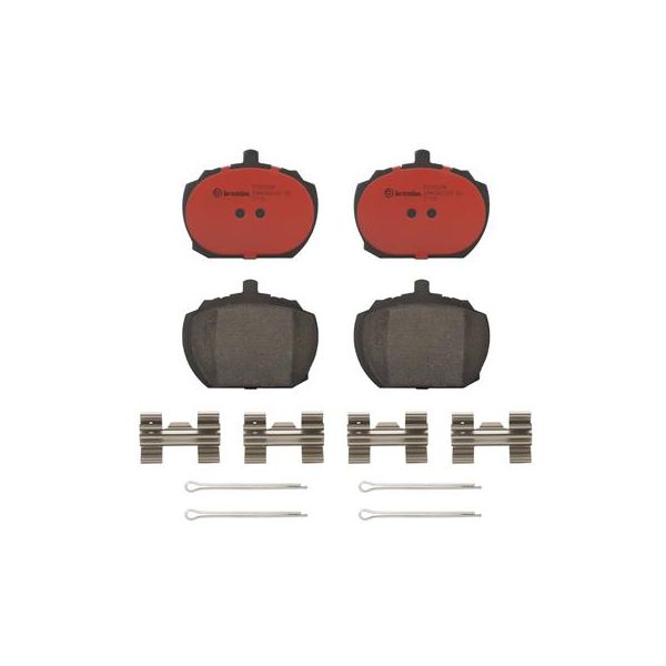 Brembo P24004N NAO Series Premium Ceramic Brake Pad Set Front