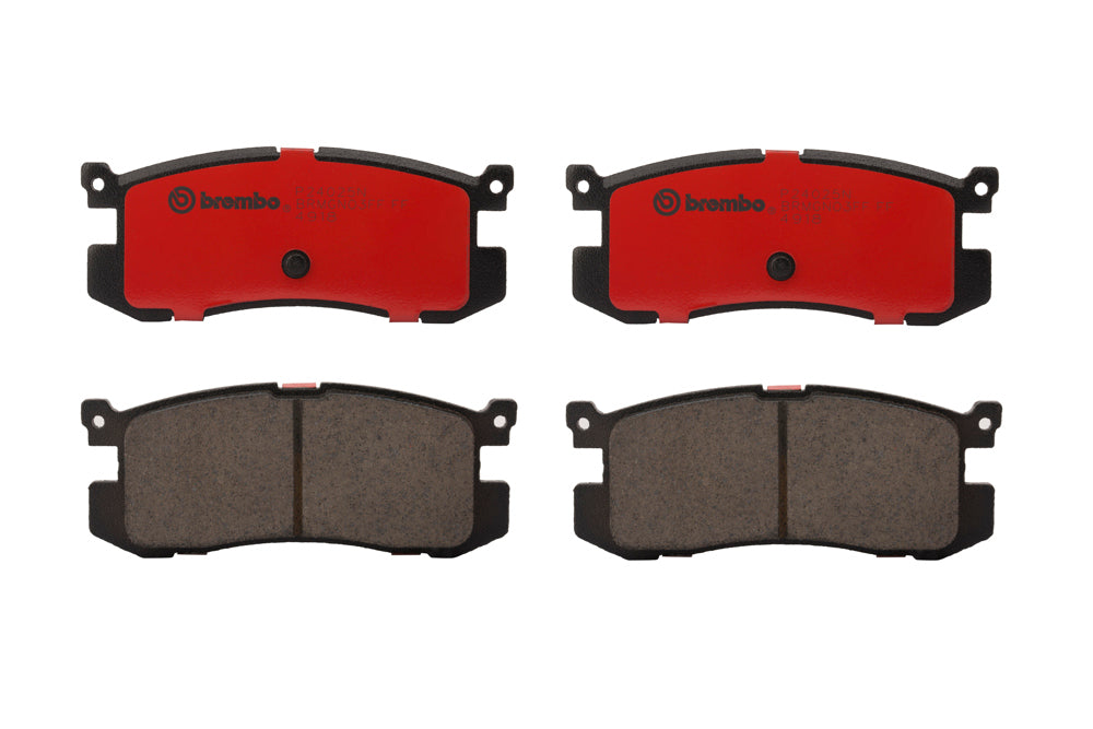 Brembo P24025N Ceramic NAO Series Brake Pads