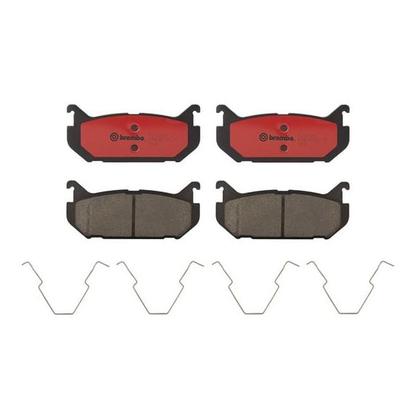 Brembo P24036N NAO Series Premium Ceramic Brake Pad Set Rear