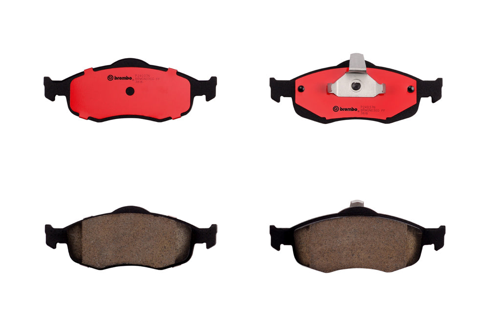 Brembo P24037N Ceramic NAO Series Brake Pads