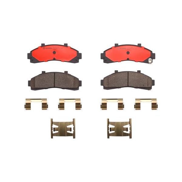 Brembo P24041N NAO Series Premium Ceramic Brake Pad Set Front