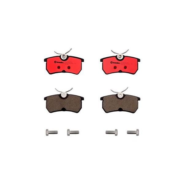 Brembo P24047N NAO Series Premium Ceramic Brake Pad Set Rear