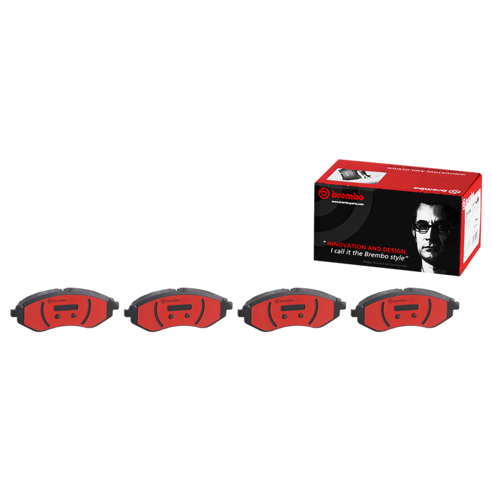 Brembo P24048N Ceramic NAO Series Brake Pads