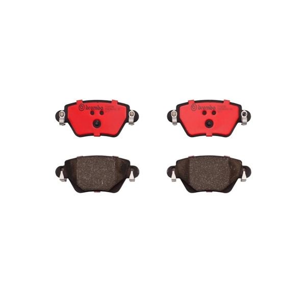 Brembo P24059N NAO Series Premium Ceramic Brake Pad Set Rear