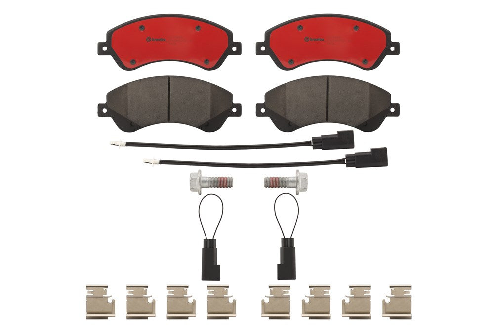 Brembo P24065N Ceramic NAO Series Brake Pads