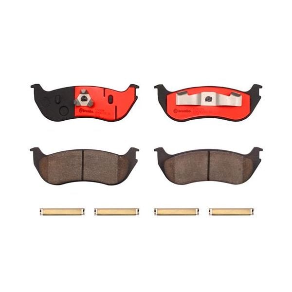 Brembo P24068N NAO Series Premium Ceramic Brake Pad Set Rear