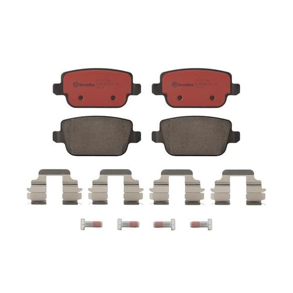 Brembo P24075N NAO Series Premium Ceramic Brake Pad Set Rear