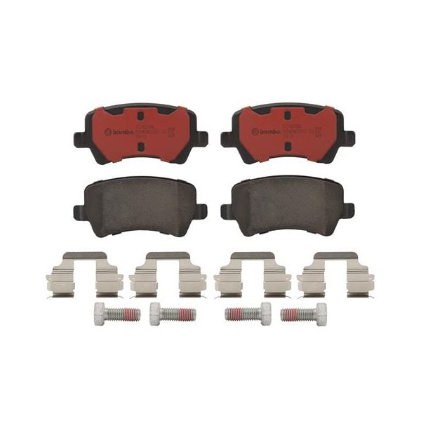 Brembo P24078N NAO Series Premium Ceramic Brake Pad Set Rear
