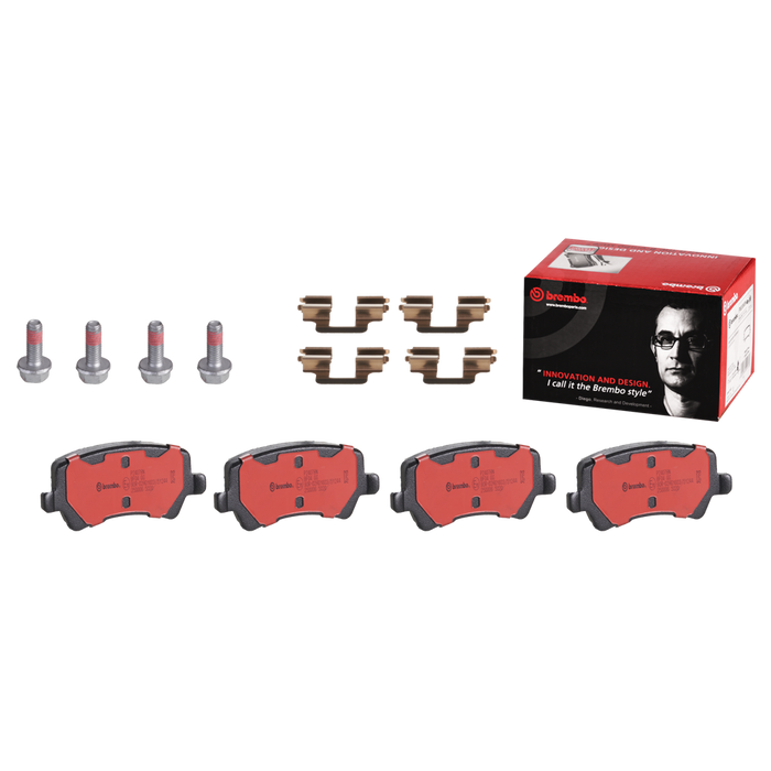 Brembo P24078N Ceramic NAO Series Brake Pads