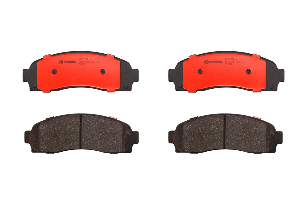 Brembo P24081N Ceramic NAO Series Brake Pads