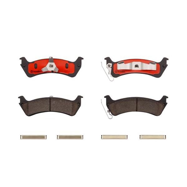 Brembo P24126N NAO Series Premium Ceramic Brake Pad Set Rear