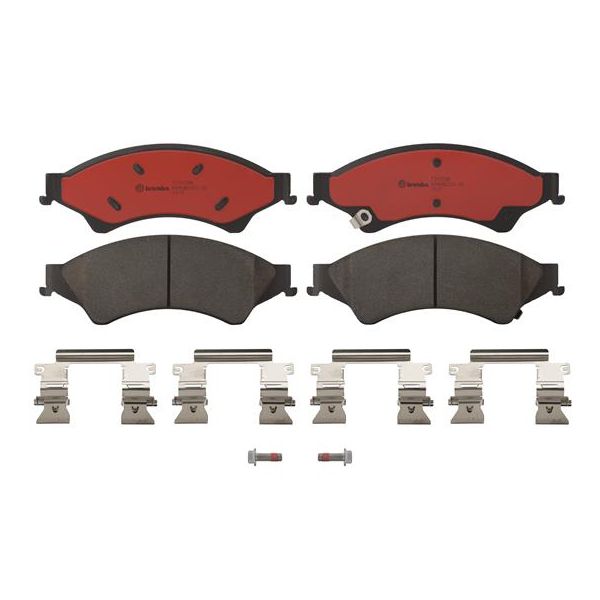 Brembo P24153N NAO Series Premium Ceramic Brake Pad Set
