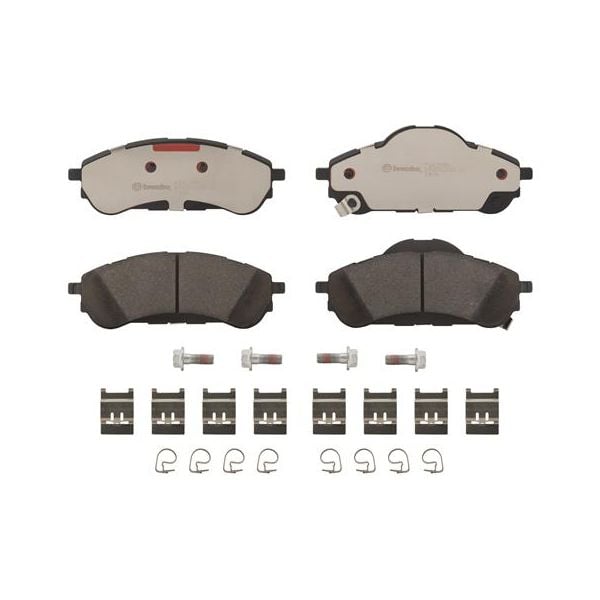 Brembo P24208N NAO Series Premium Ceramic Brake Pad Set Rear