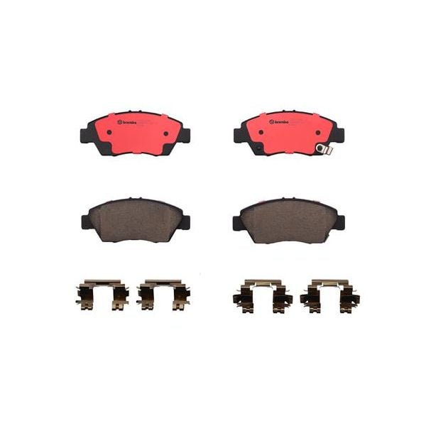 Brembo P28023N NAO Series Premium Ceramic Brake Pad Set Front