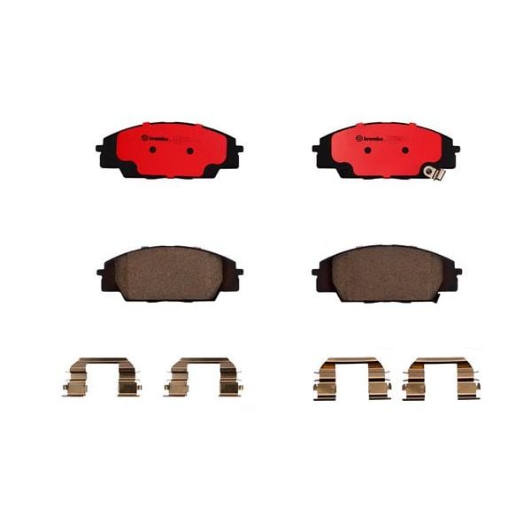 Brembo P28032N NAO Series Premium Ceramic Brake Pad Set Front